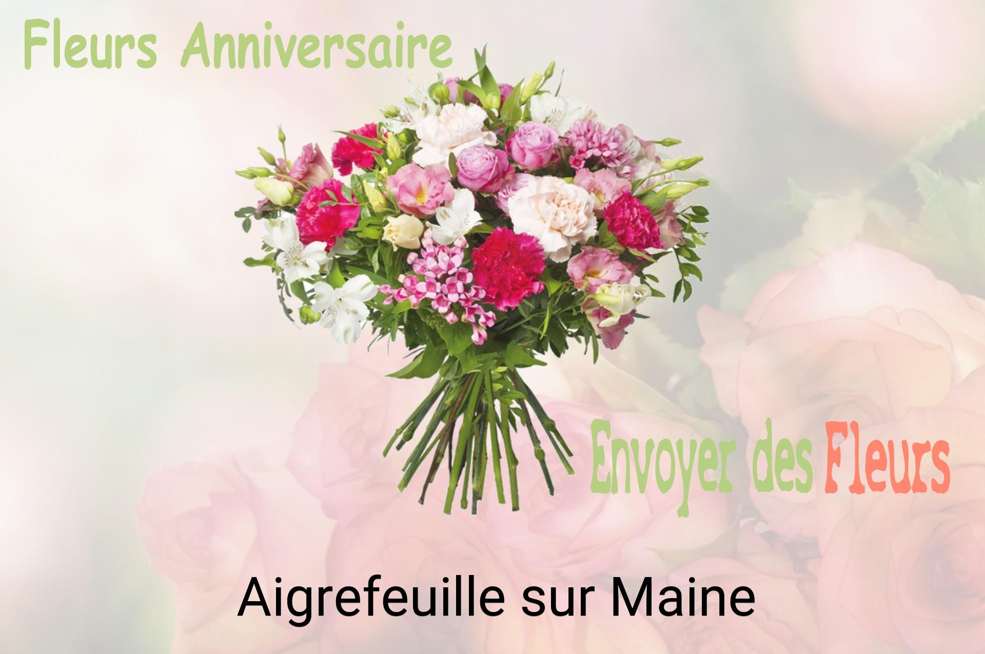 Bouquet de fleurs d’anniversaire livré à Aigrefeuille-sur-Maine