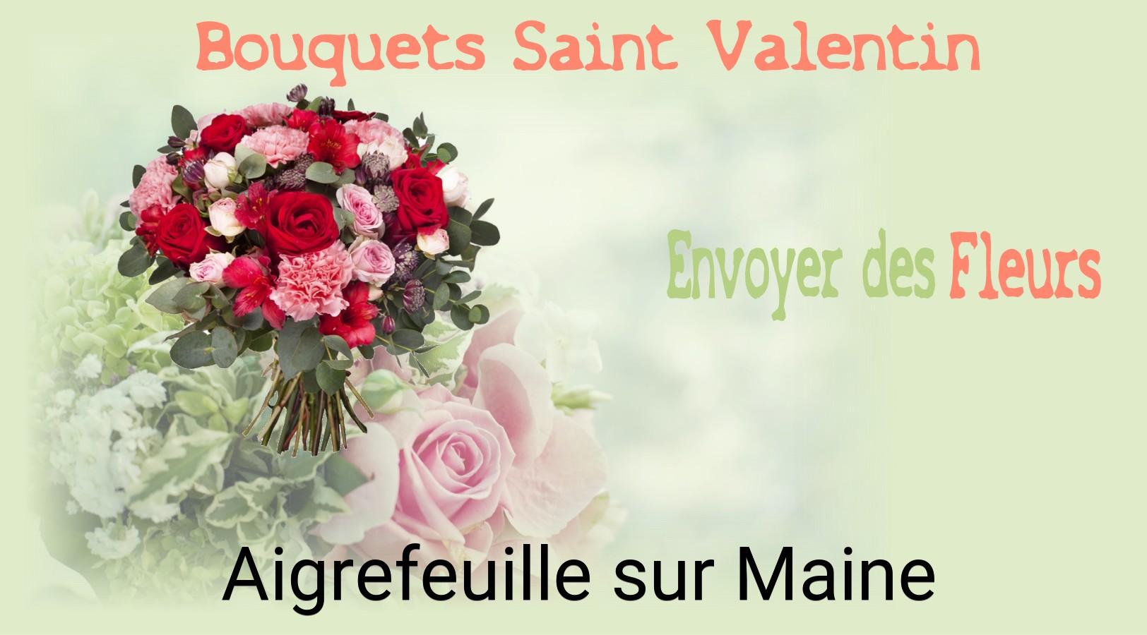 Roses de Saint-Valentin livrées à Aigrefeuille-sur-Maine